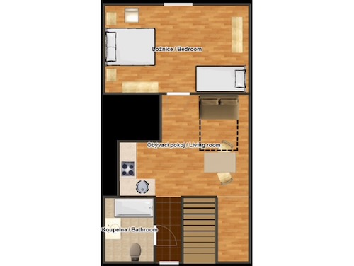 Floor plan - small apartment