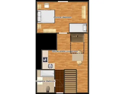 Floor plan - small apartment